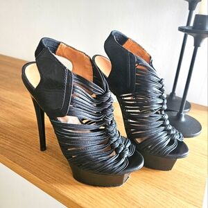 L.A.M.B Stiletto Platform heels